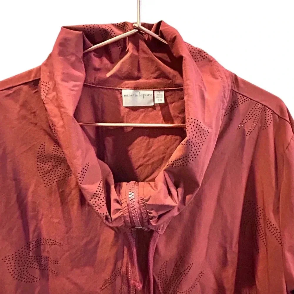Nanette Lepore windbreaker size L - Picture 2 of 13